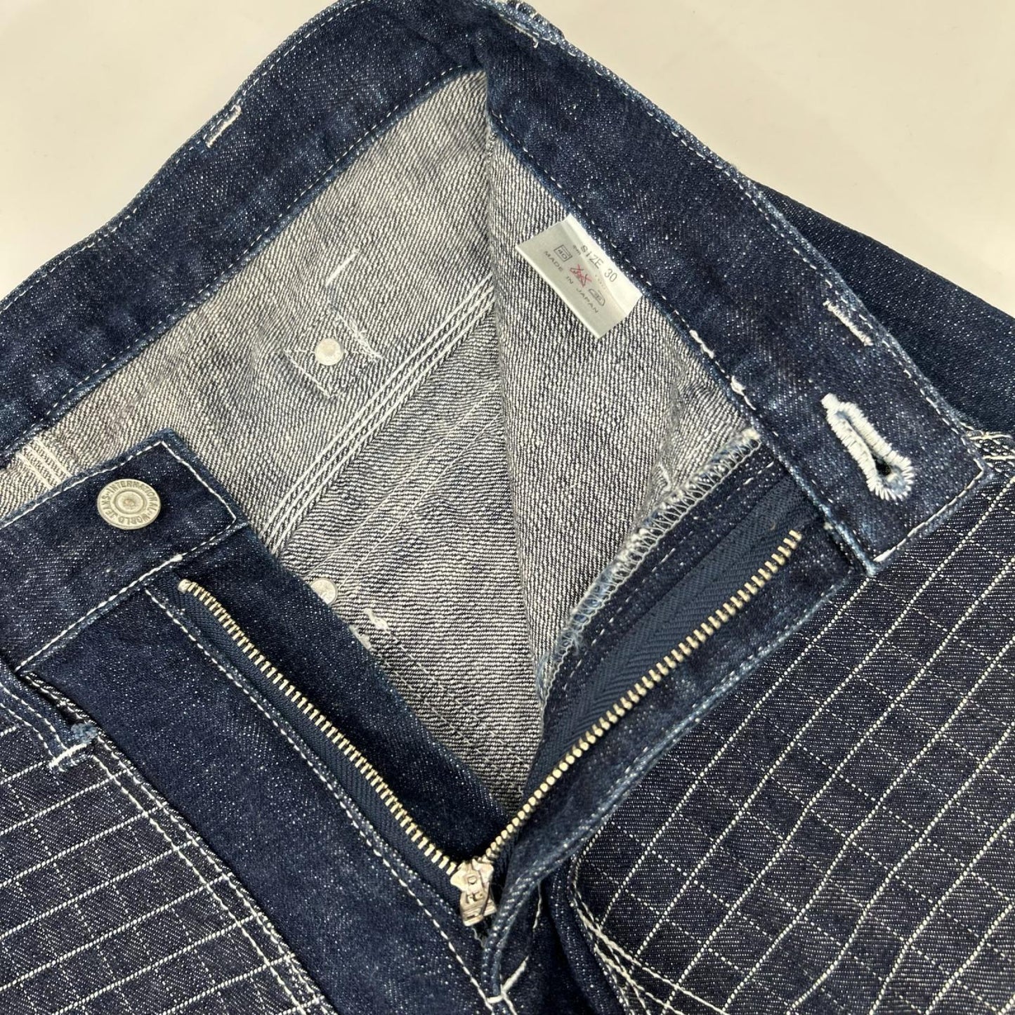 KOJIMA GENES Indigo Double Knee Denim Size 30