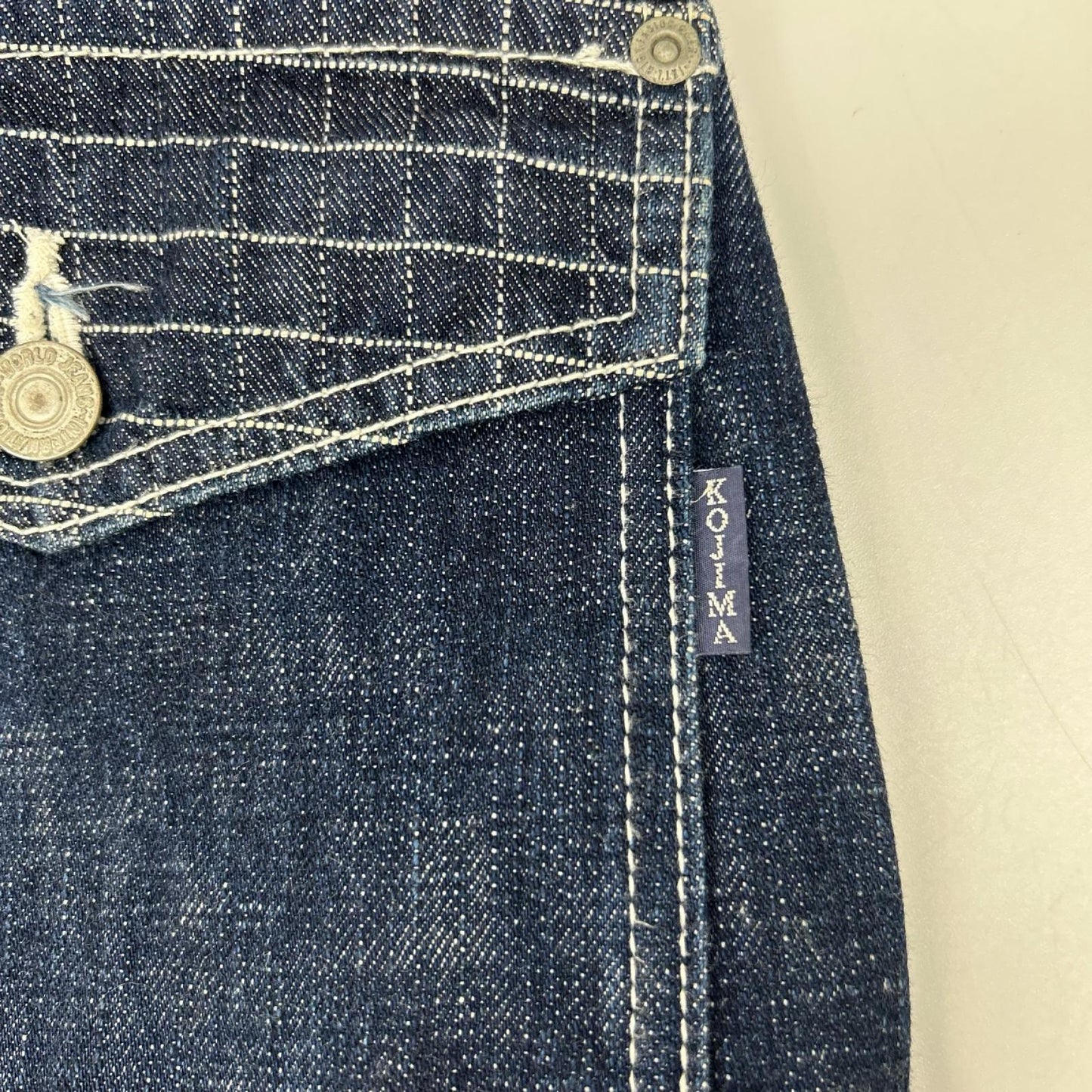 KOJIMA GENES Indigo Double Knee Denim Size 30