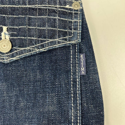 KOJIMA GENES Indigo Double Knee Denim Size 30