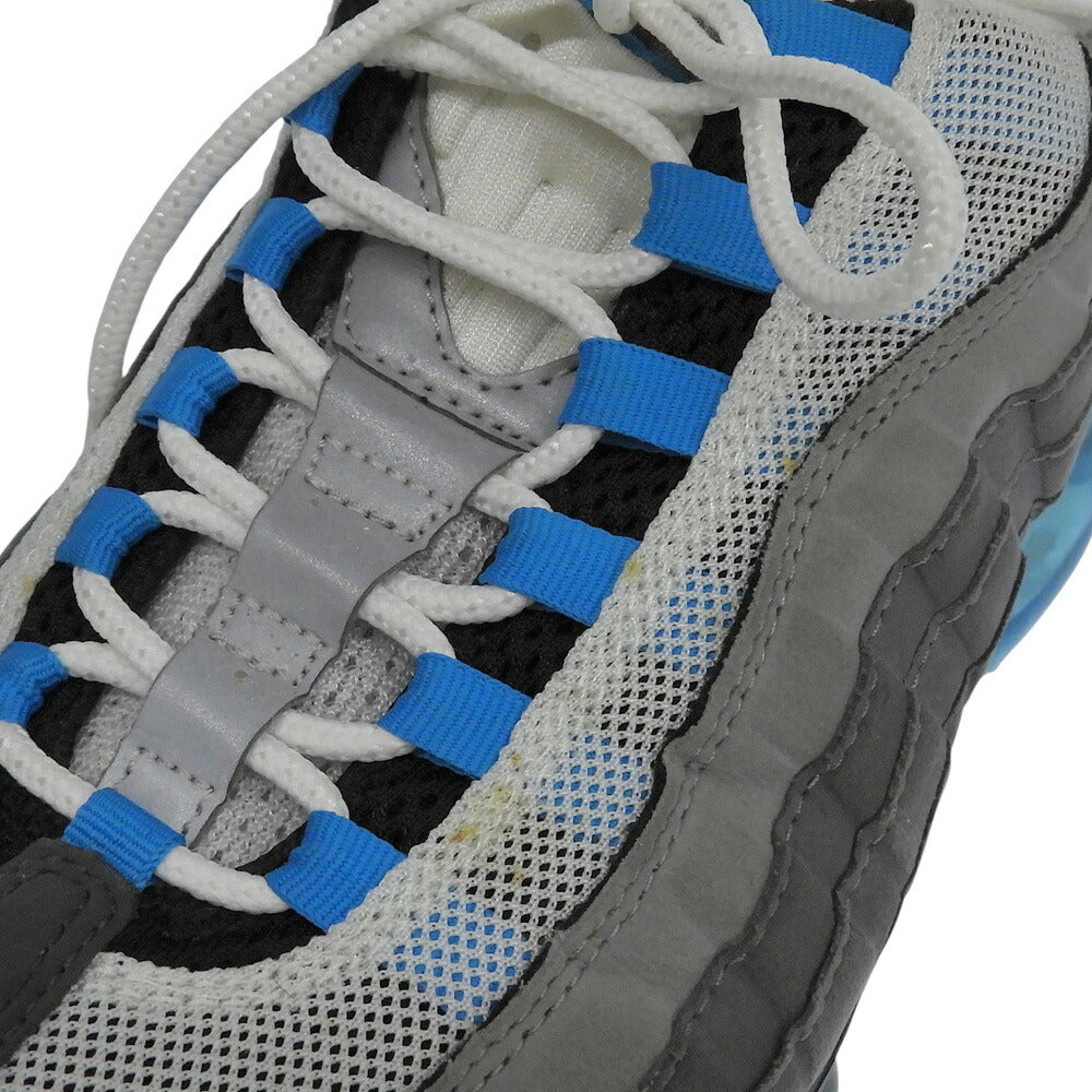 NIKE Air Vapormax 95 Sneakers Gray/Blue Size 10(US)