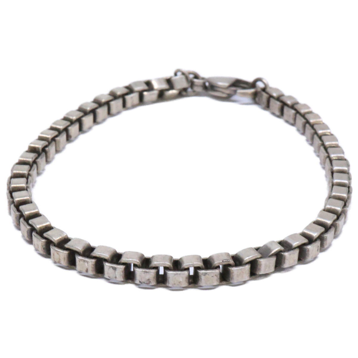 TIFFANY&Co. 925 Silver Venetian Link Bracelet Silver