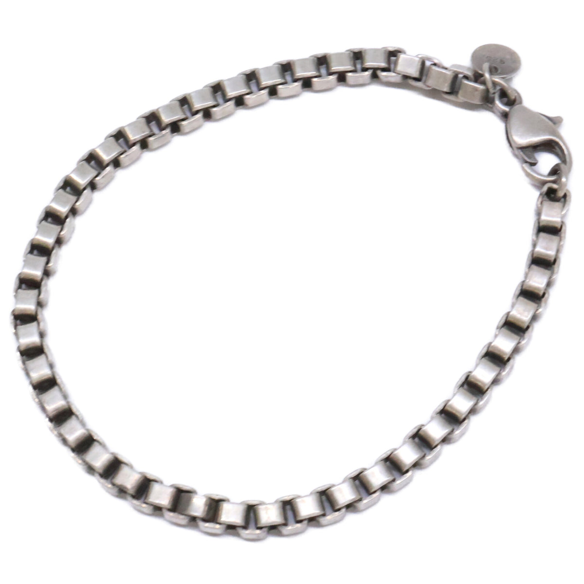 TIFFANY&Co. 925 Silver Venetian Link Bracelet Silver