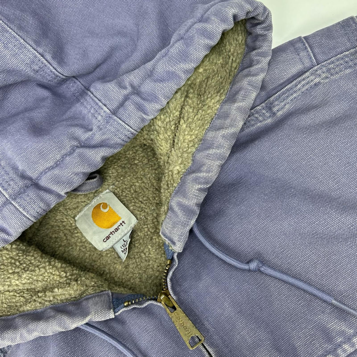 carhartt Purple Sierra Cotton Jacket Size L