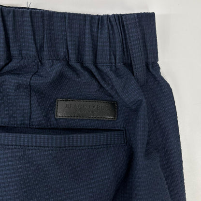 BLACK LABEL CRESTBRIDGE Navy Polyester Shorts Size LL