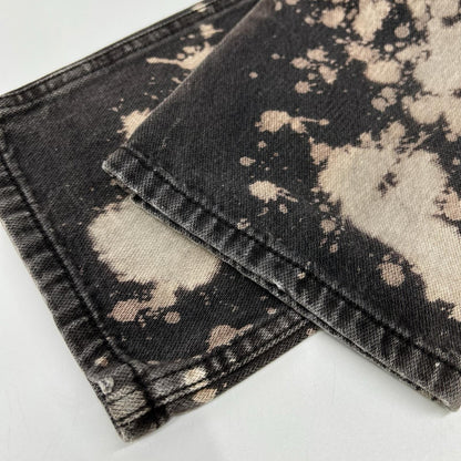 GUCCI Bleached Gray Denim Jeans Cotton Size 32