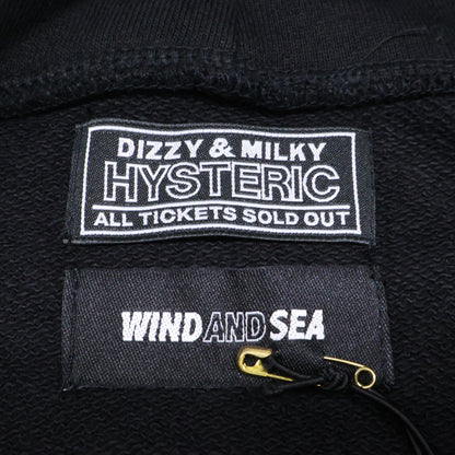 WIND AND SEA x HYSTERIC GLAMOUR Varsity Hoodie Size XL