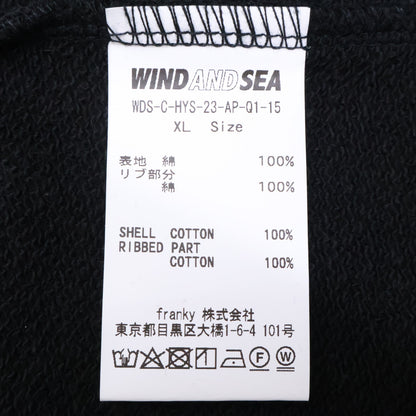 WIND AND SEA x HYSTERIC GLAMOUR Varsity Hoodie Size XL