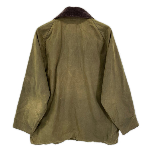 Barbour Classicbeaufort Oil Jacket Khaki Cotton