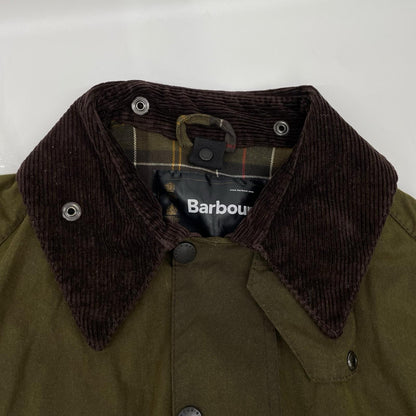Barbour Classicbeaufort Oil Jacket Khaki Cotton