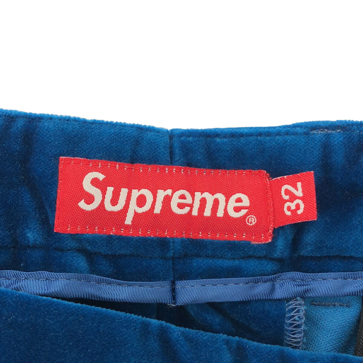 Supreme 20AW Blue Trousers Size 32