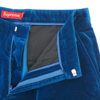 Supreme 20AW Blue Trousers Size 32