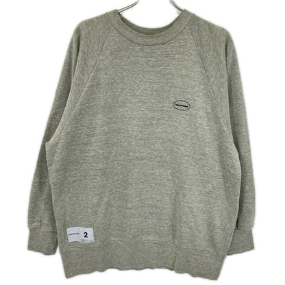 DESCENDANT Polyester Crew Neck Sweatshirt Green Size 2