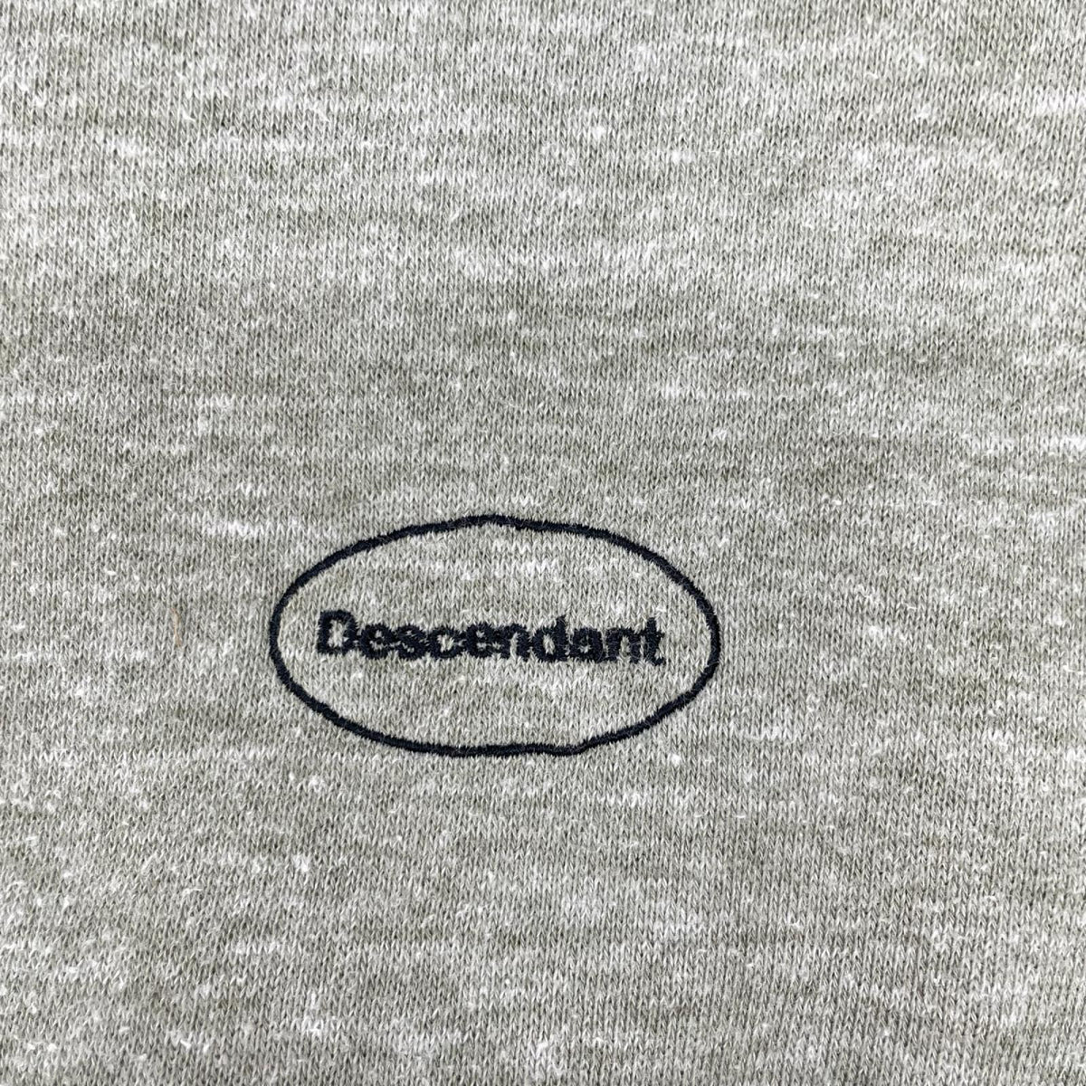 DESCENDANT Polyester Crew Neck Sweatshirt Green Size 2