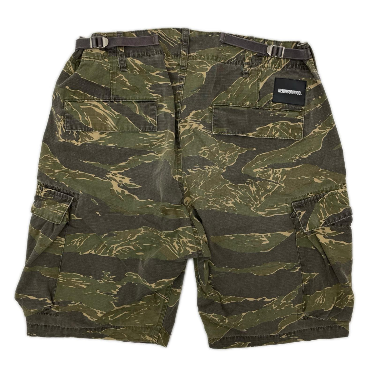 NEIGHBORHOOD 201SPNH-PTM06 Camo Cotton Shorts Size M