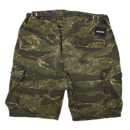 NEIGHBORHOOD 201SPNH-PTM06 Camo Cotton Shorts Size M