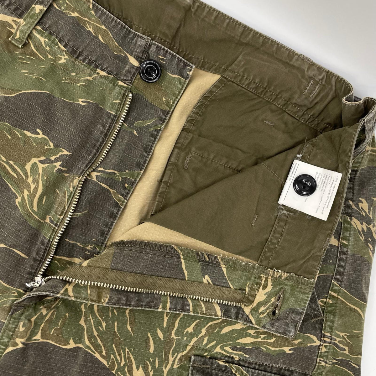 NEIGHBORHOOD 201SPNH-PTM06 Camo Cotton Shorts Size M