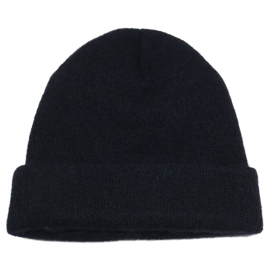 Supreme Logo Mohair Beanie Black