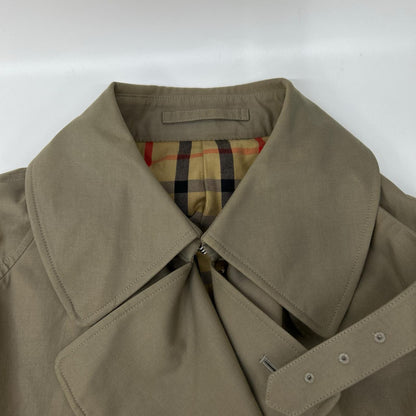 MARKAWARE Khaki Oversized Cotton Trench Coat Size 1