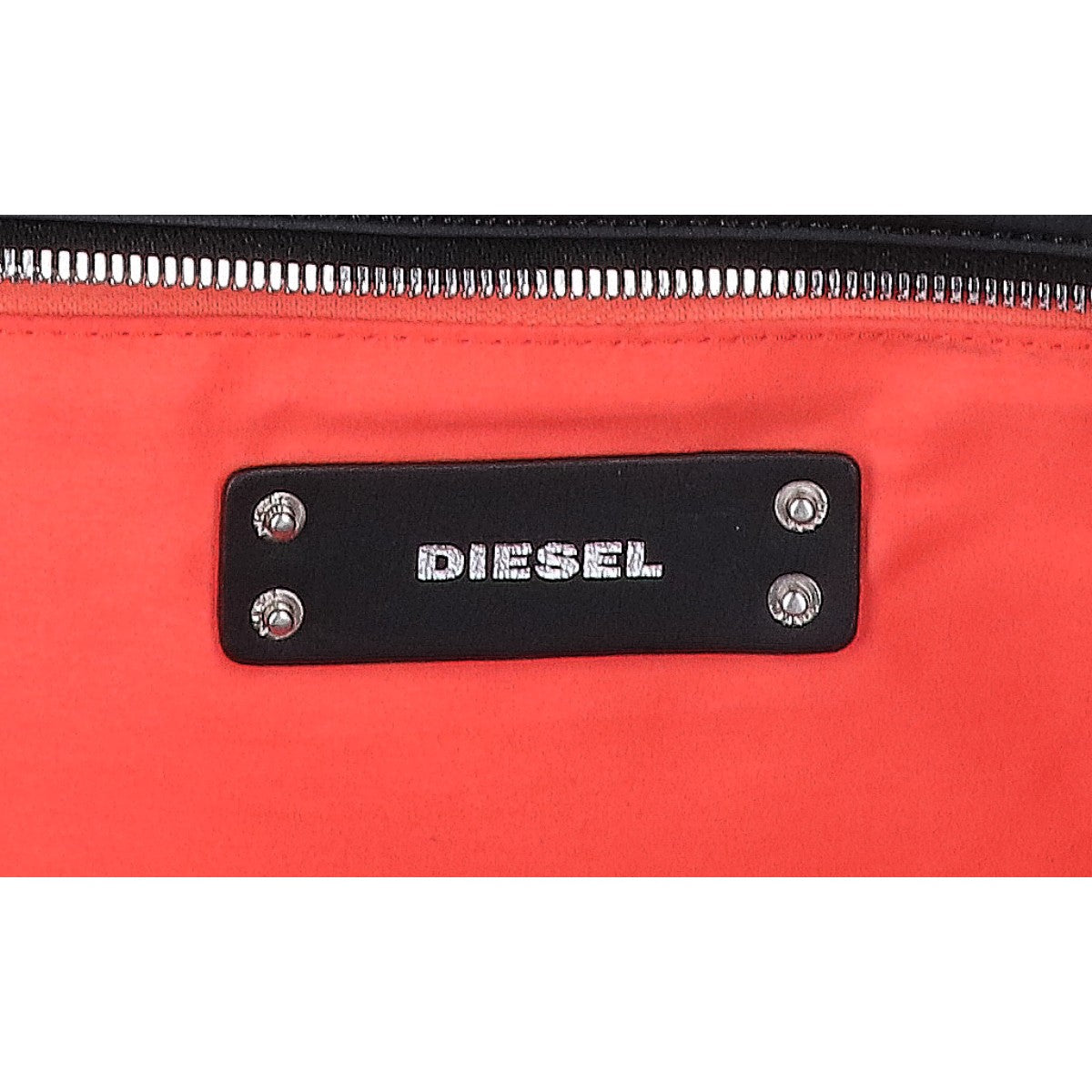 DIESEL Logo Patch Denim Tote Bag
