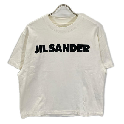 JILSANDER White Logo Cotton T-Shirt