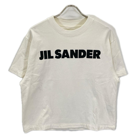 JILSANDER White Logo Cotton T-Shirt