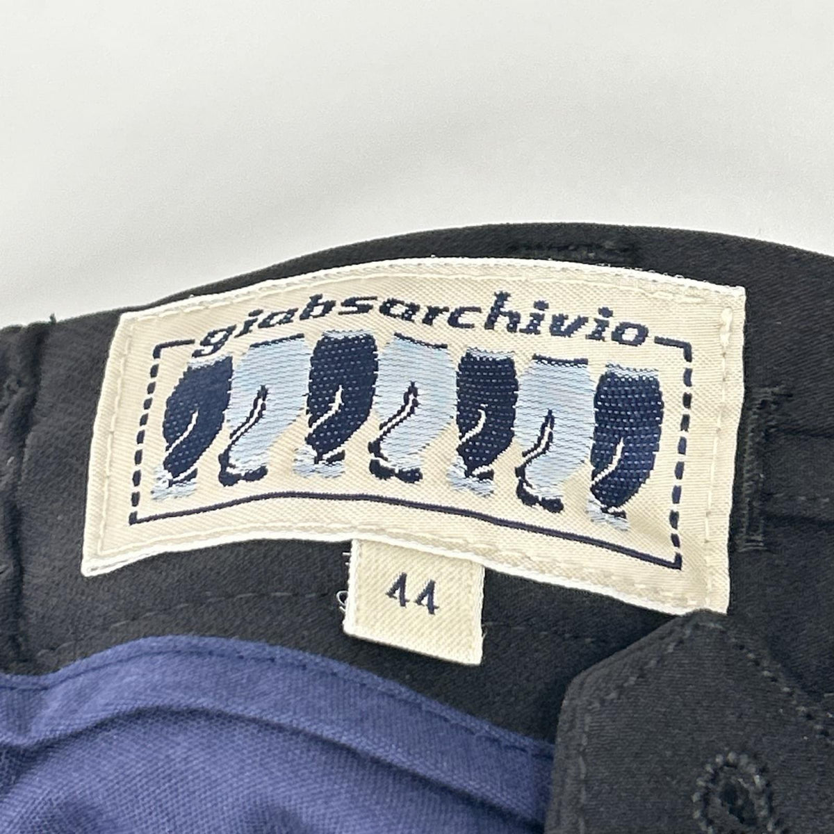 ARCHIVIO 20A Masaccio Tech Side Line Pants Black Size 44