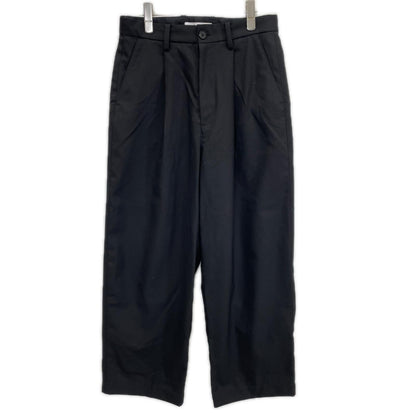Cornier Wool Buffalo Button Trousers Black Size S