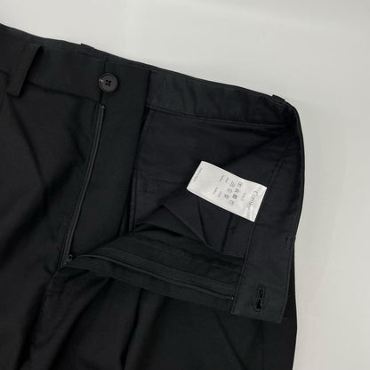 Cornier Wool Buffalo Button Trousers Black Size S