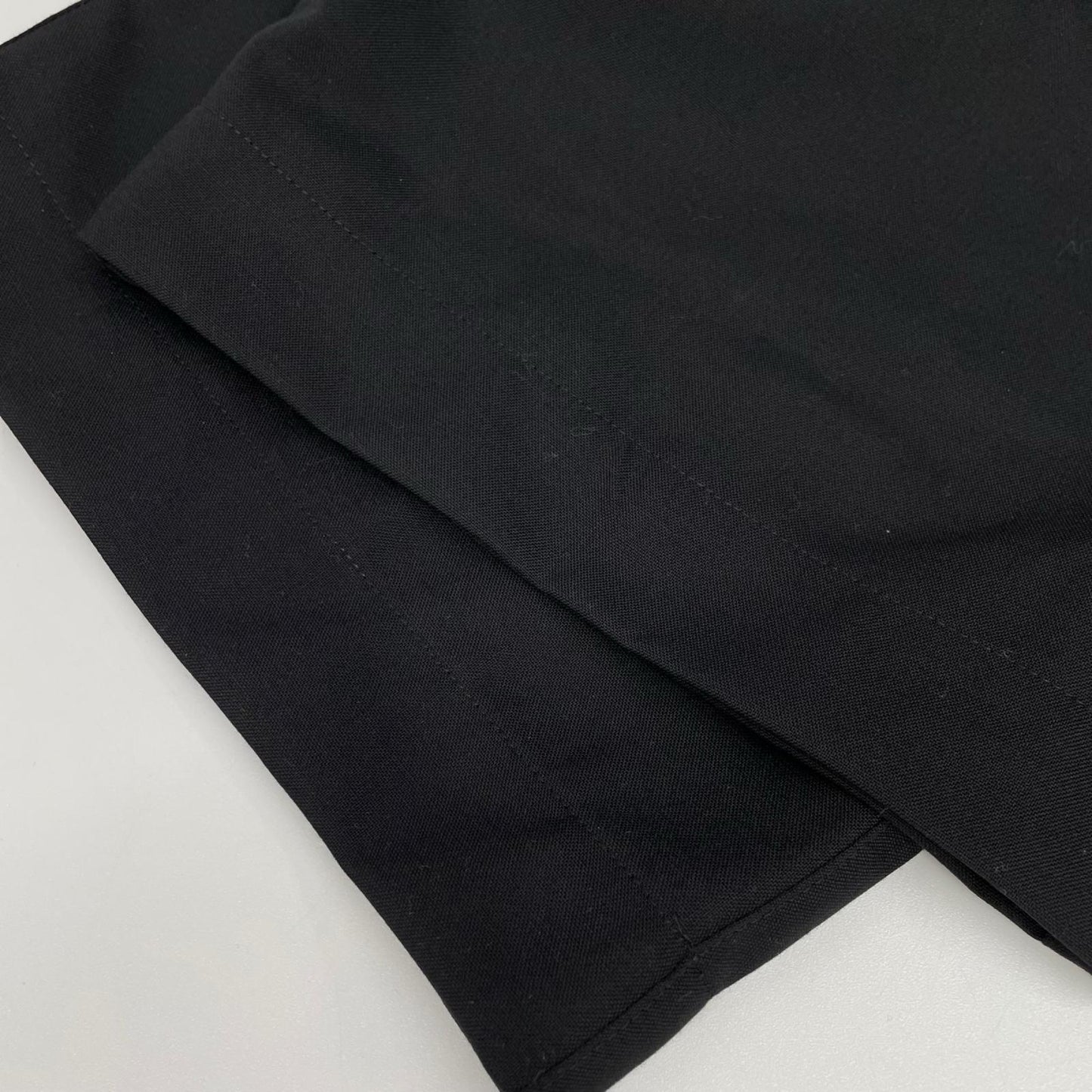 Cornier Wool Buffalo Button Trousers Black Size S
