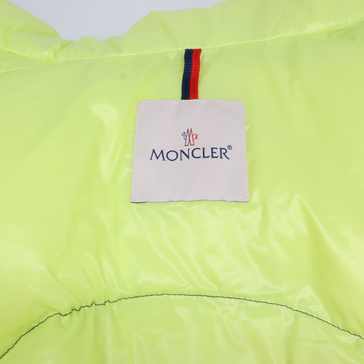 MONCLER COUTARD Hooded Down Jacket Navy Nylon Size 2