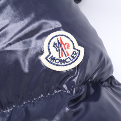 MONCLER COUTARD Hooded Down Jacket Navy Nylon Size 2