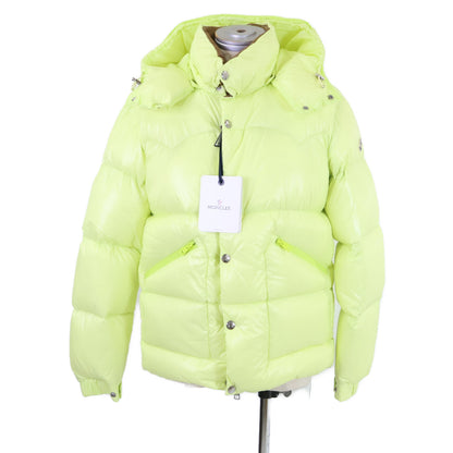 MONCLER COUTARD Hooded Nylon Down Jacket Yellow Size 2