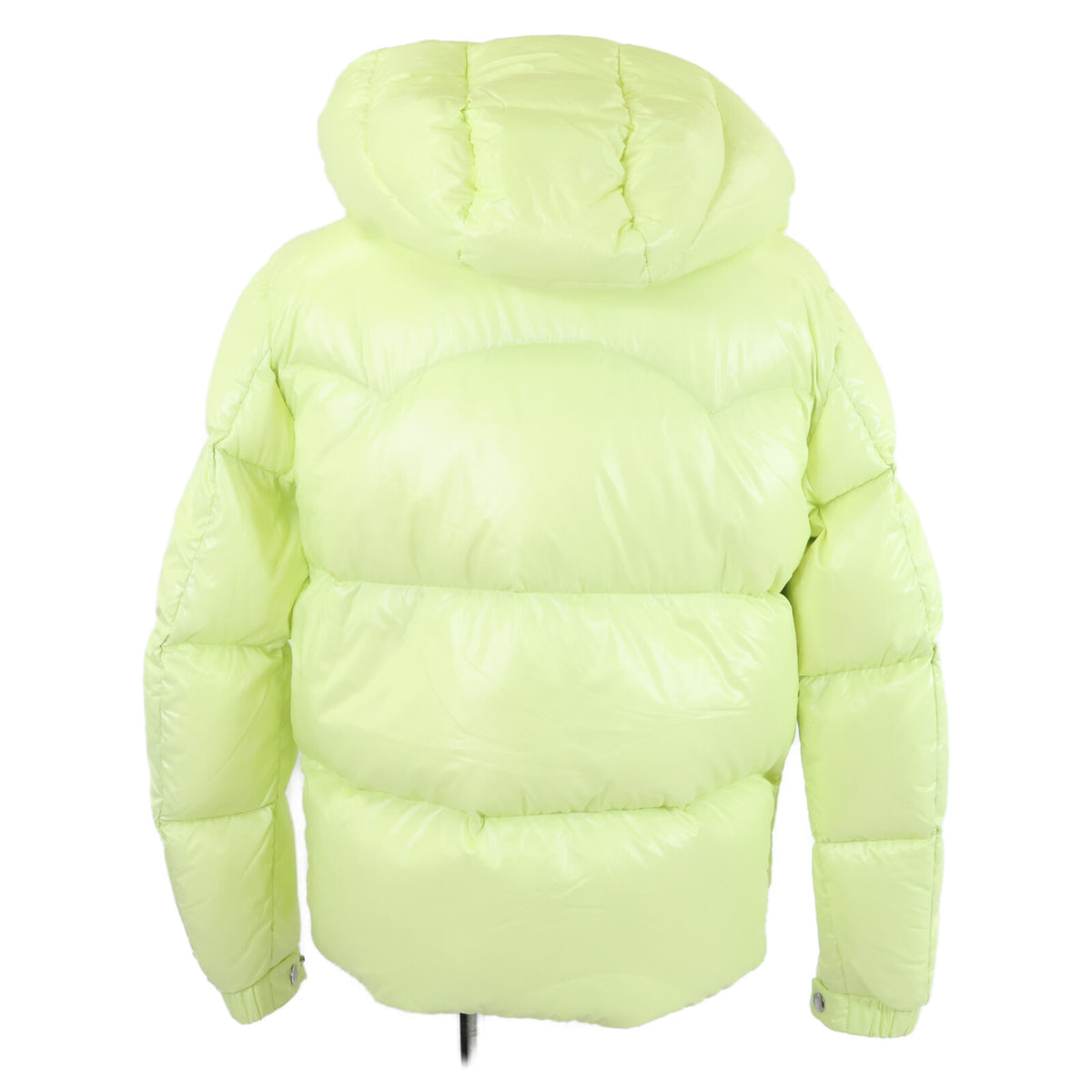 MONCLER COUTARD Hooded Nylon Down Jacket Yellow Size 2