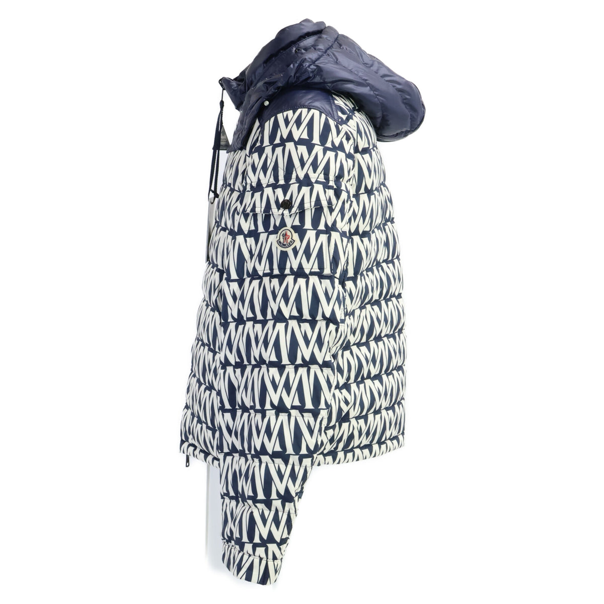 MONCLER TABLASSES 23' Hooded Jacket Navy/White Size 2