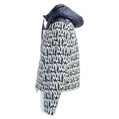 MONCLER TABLASSES 23' Hooded Jacket Navy/White Size 2