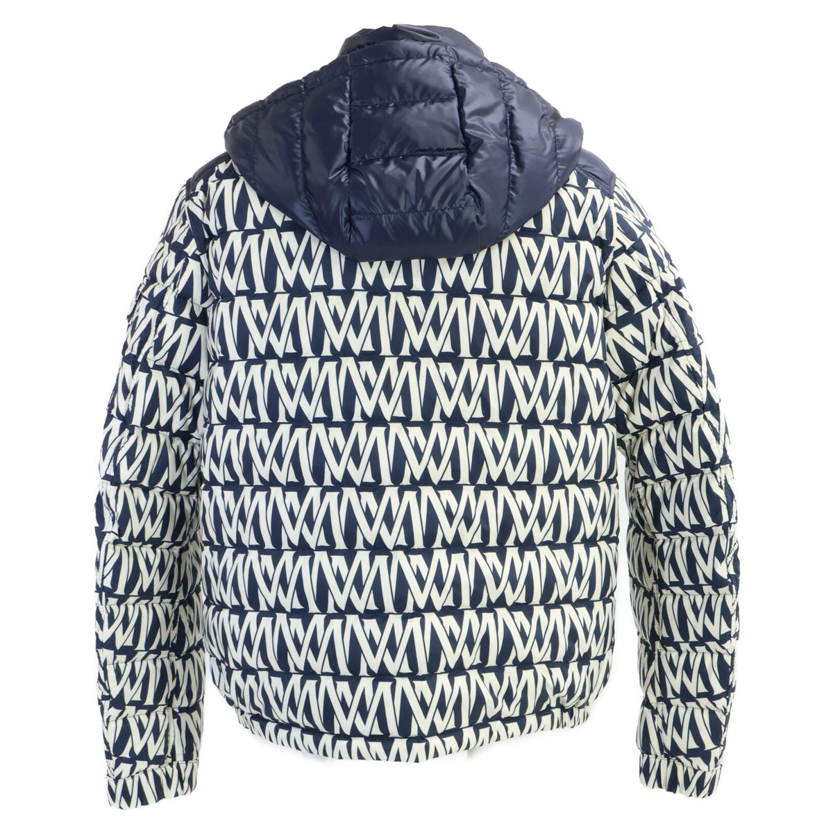 MONCLER TABLASSES 23' Hooded Jacket Navy/White Size 2