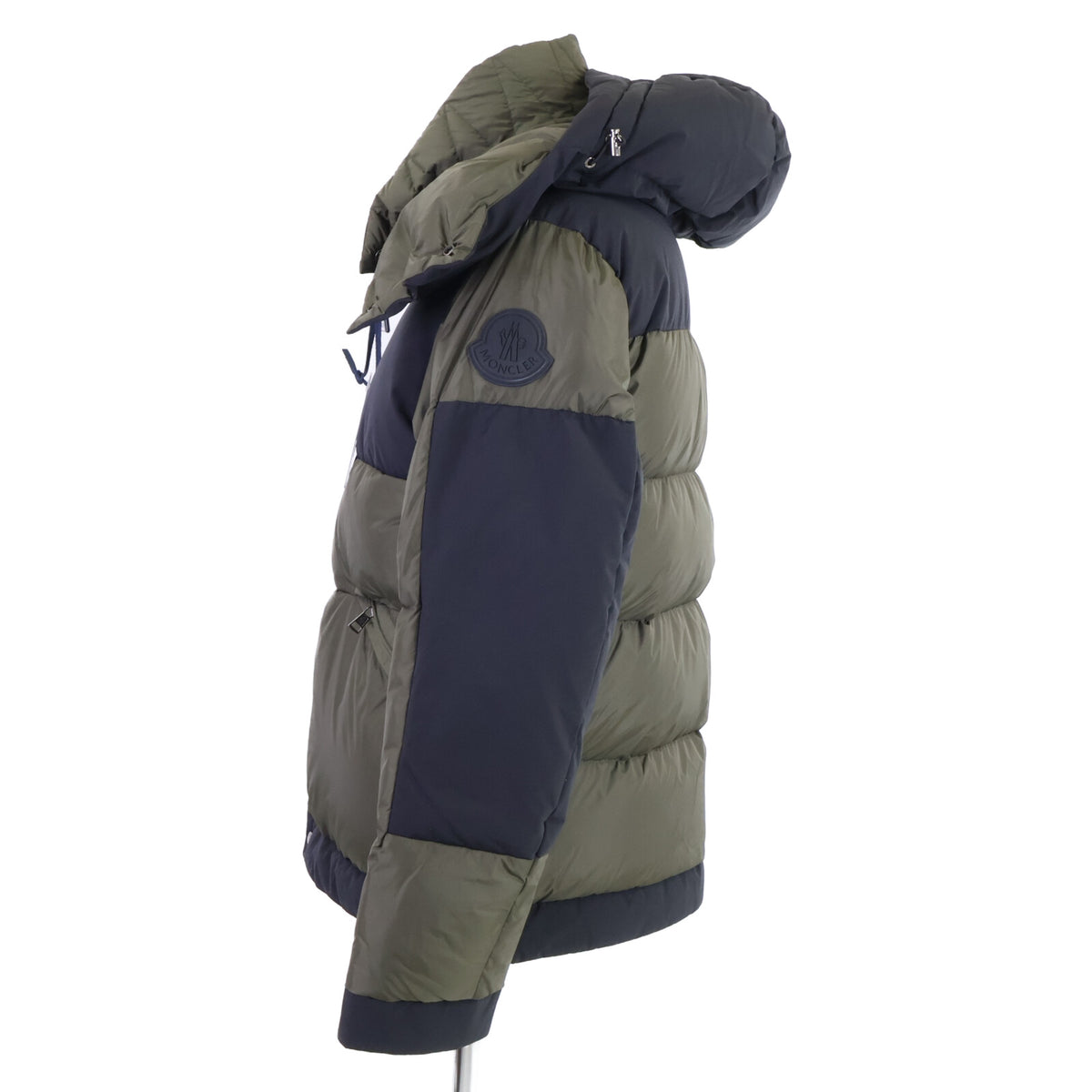 MONCLER JOEFF Hooded Nylon Down Jacket Black Size 1