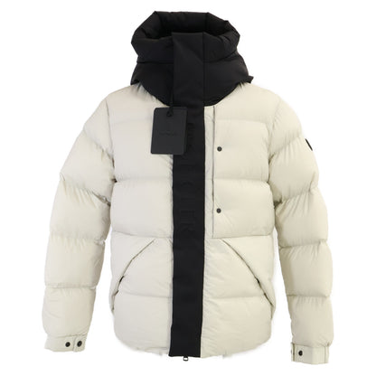 MONCLER 23AW Madeira Down Jacket White/Black Size 1