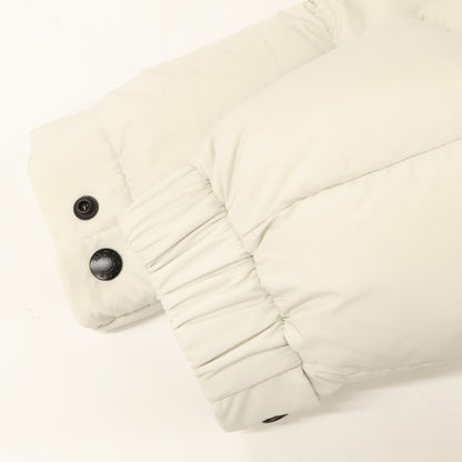 MONCLER 23AW Madeira Down Jacket White/Black Size 1