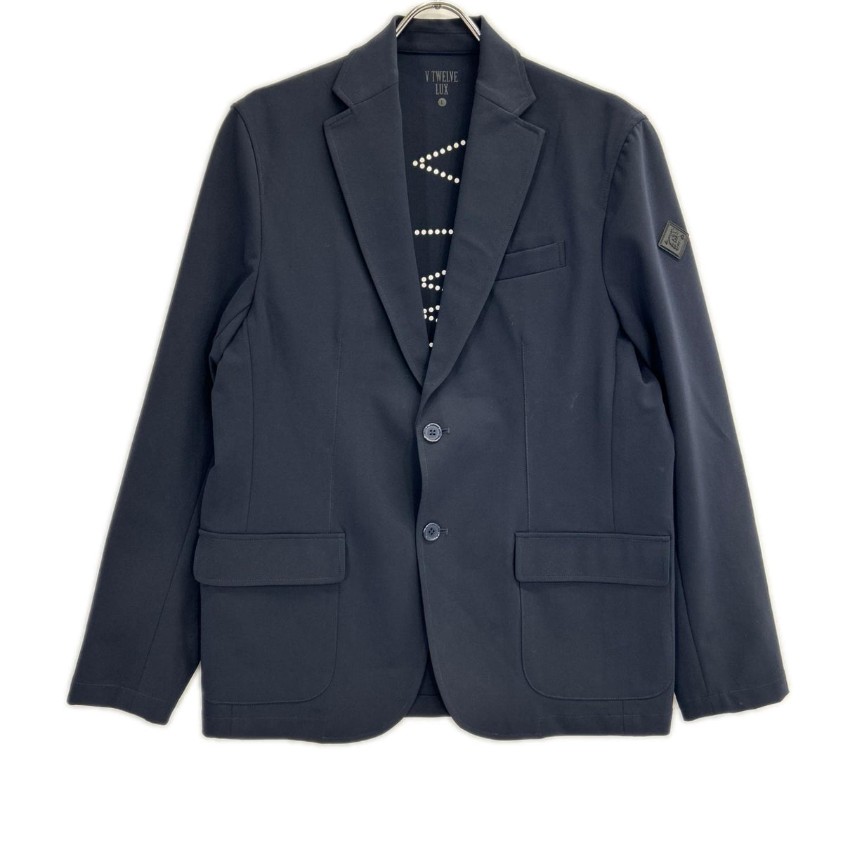 V12 Navy Golf Wear Set Up Suit Size L