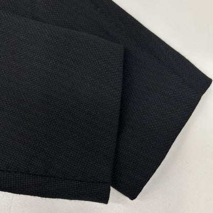 RING JACKET Black Wool Tailored Blazer Size 48