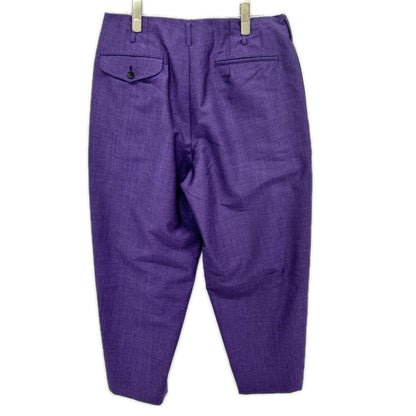 COMMEdesGARCONS HOMME PLUS Purple Slim Slacks Pants Size S