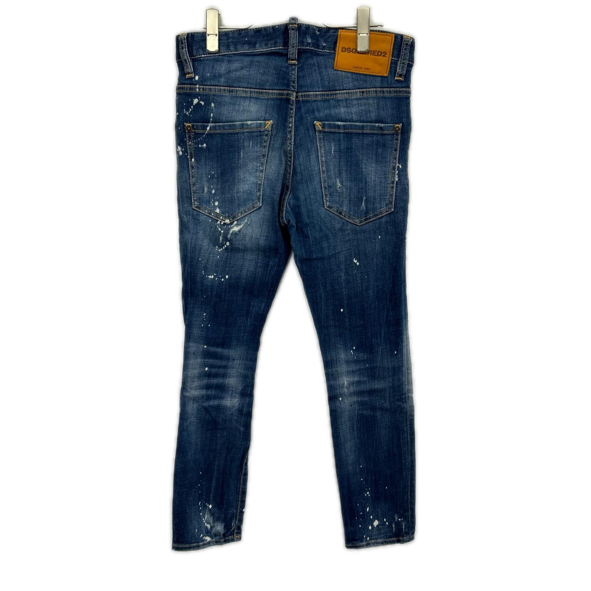 DSQUARED2 Indigo Button Fly Jeans Size 42