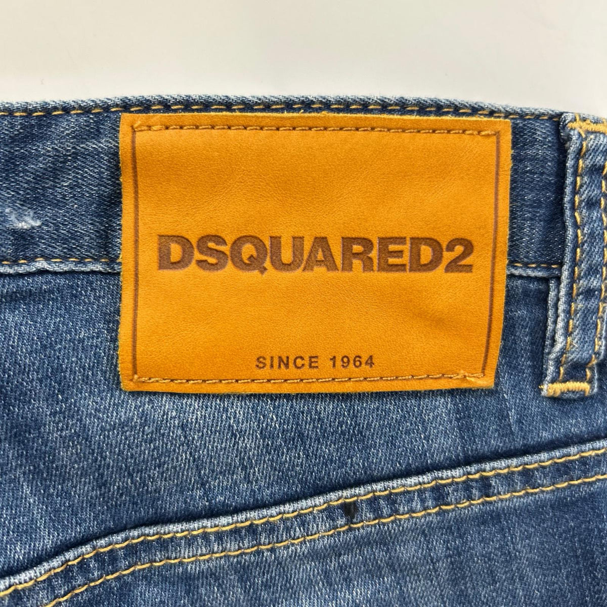 DSQUARED2 Indigo Button Fly Jeans Size 42