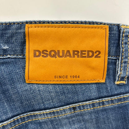 DSQUARED2 Indigo Button Fly Jeans Size 42
