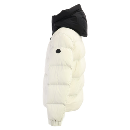 MONCLER MADEIRA Nylon Down Jacket White/Black Size 3