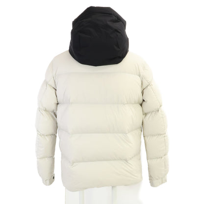 MONCLER MADEIRA Nylon Down Jacket White/Black Size 3