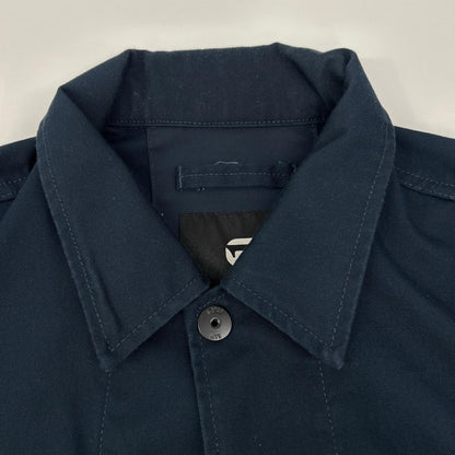 G-STAR RAW Navy 4 Pocket Overshirt Polyester Size M