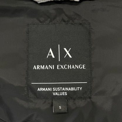 ARMANI EXCHANGE Gray Multi-Way All-Over Down Jacket Size S