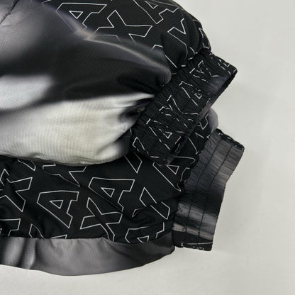 ARMANI EXCHANGE Gray Multi-Way All-Over Down Jacket Size S
